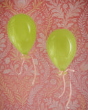 Ballonger av glas - lime