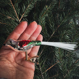 Julgranskula - Fågel med klämma