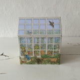 Tin box - Peter Rabbit, greenhouse