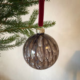 Christmas tree ball - Brown