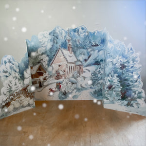 3D Advent Calendar - Snow  landscape