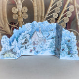 3D Advent Calendar - Snow  landscape