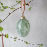 Glass pendant - Egg