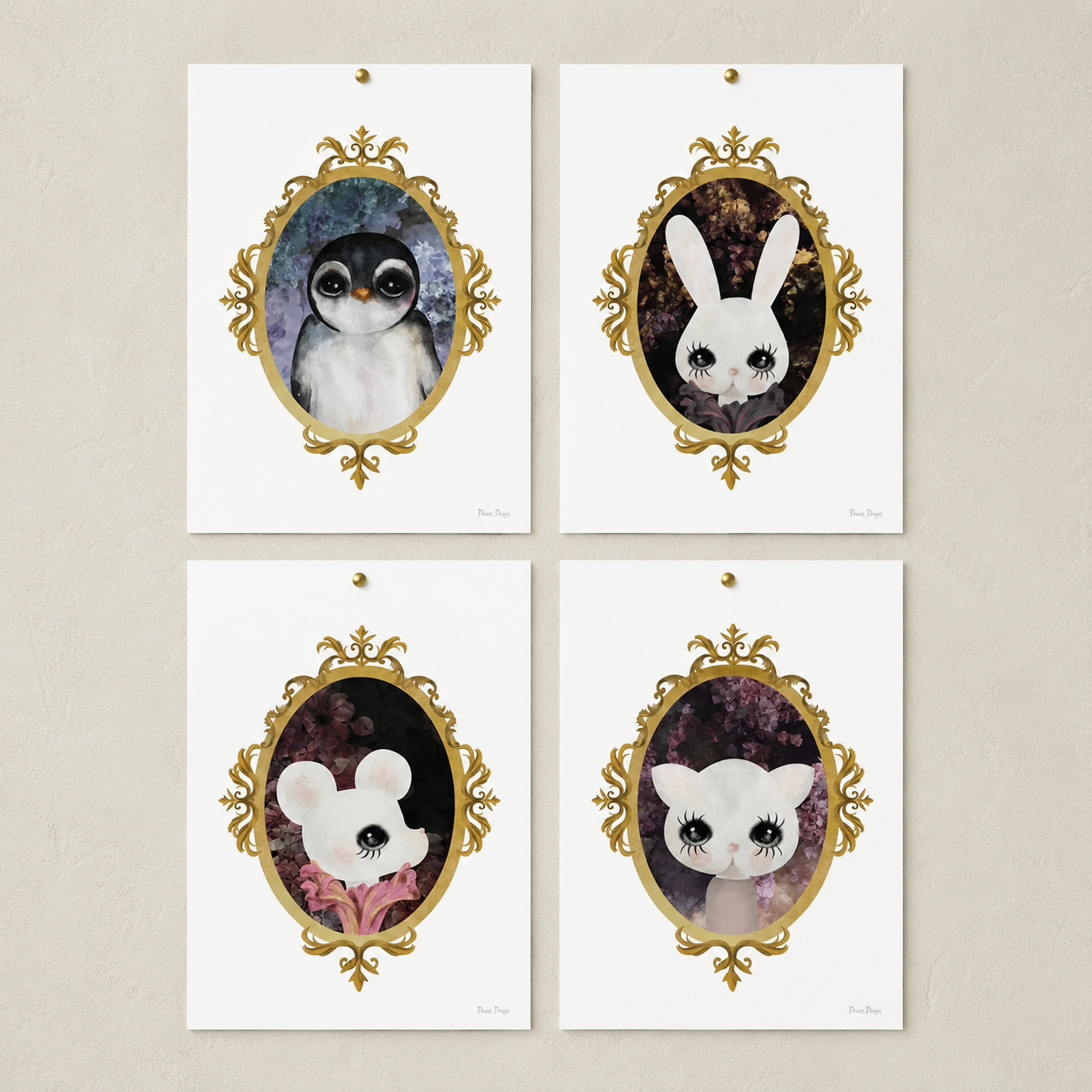 Poster - Pingvinen Perry - DessinDesign