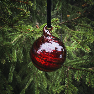 Christmas tree ball - Red