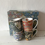 William Morris - Gift Box with 4 cups. 