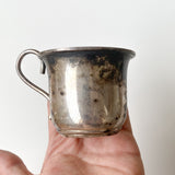 Silverpläterad barnmugg