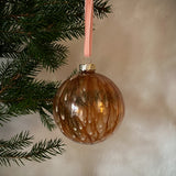 Christmas glass bauble - Fudge