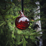 Christmas tree ball - Red