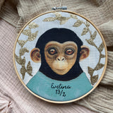 Nameplate - Monkey, green