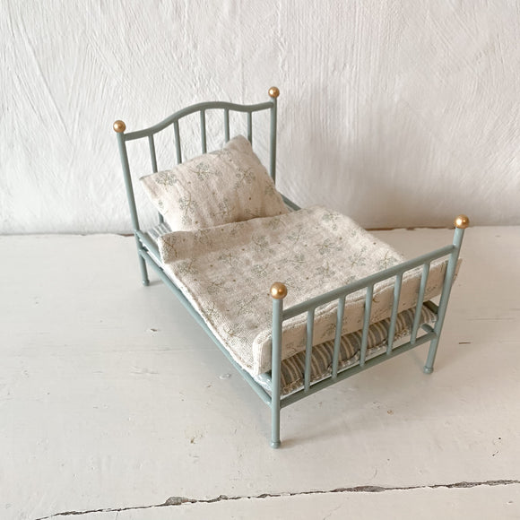 Maileg - Vintage säng, mint