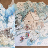 3D Advent Calendar - Snow  landscape