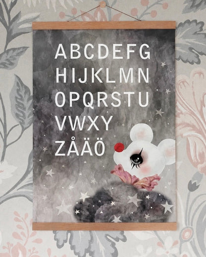 ABC - Clown-mus, A4 - DessinDesign