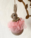 Kanin julprydnad - Tyll DessinDesign