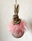 Kanin julprydnad - Tyll DessinDesign