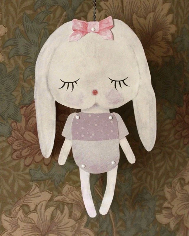 Sprattelgubbe, "Jumping Jack" - Kanin - DessinDesign