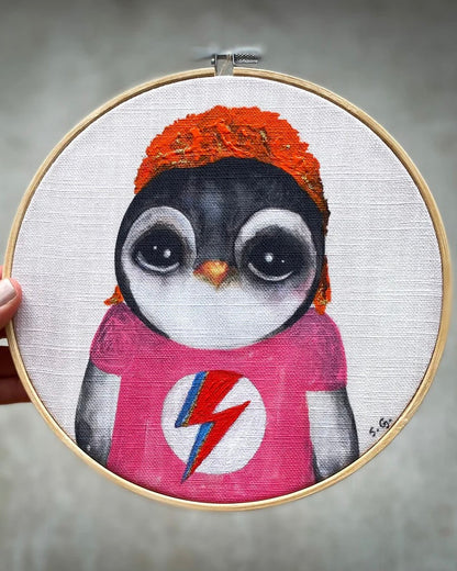Pingvinen Ziggy DessinDesign