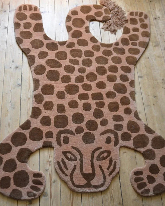 Ferm Living - Tuftad matta, leopard DessinDesign