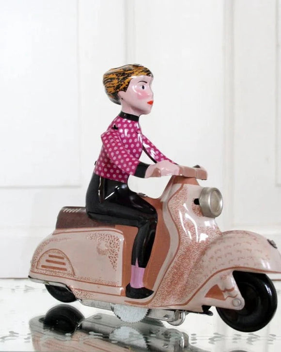 Plåtleksak - Skotertjej DessinDesign