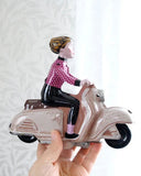 Plåtleksak - Skotertjej DessinDesign