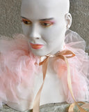 Volangkrage av tyll - Rosa DessinDesign