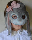 Kaninmask - Grå DessinDesign