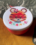 Rund retro burk - Tiger DessinDesign