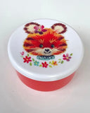 Rund retro burk - Tiger DessinDesign