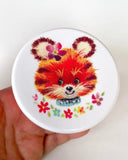 Rund retro burk - Tiger DessinDesign