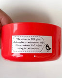 Rund retro burk - Tiger DessinDesign