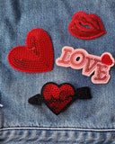 Tyglappar med paljetter DessinDesign