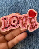 Tyglappar med paljetter DessinDesign