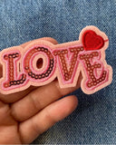 Tyglappar med paljetter DessinDesign