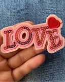 Tyglappar med paljetter DessinDesign