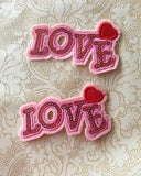 Tyglappar med paljetter DessinDesign