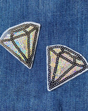 Tyglappar med paljetter DessinDesign