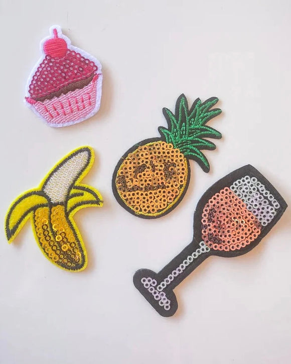 Tyglappar med paljetter DessinDesign