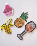 Tyglappar med paljetter DessinDesign