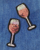 Tyglappar med paljetter DessinDesign