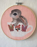 Tygtavla - Aster DessinDesign