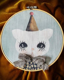 Tygtavla - Blue DessinDesign