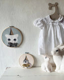 Tygtavla - Blue DessinDesign