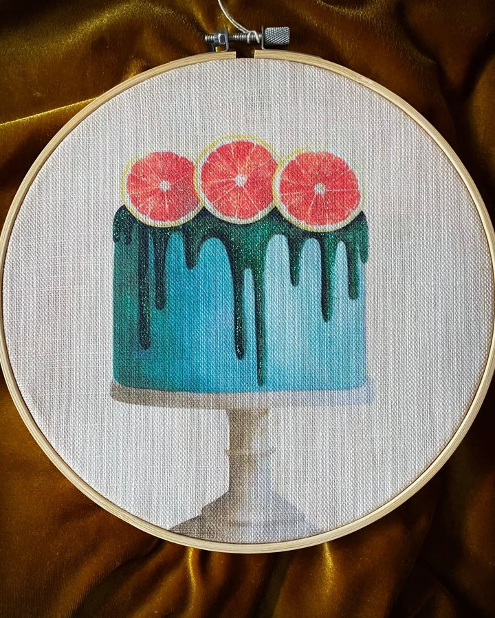 Tygtavla - Grape DessinDesign