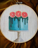 Tygtavla - Grape DessinDesign