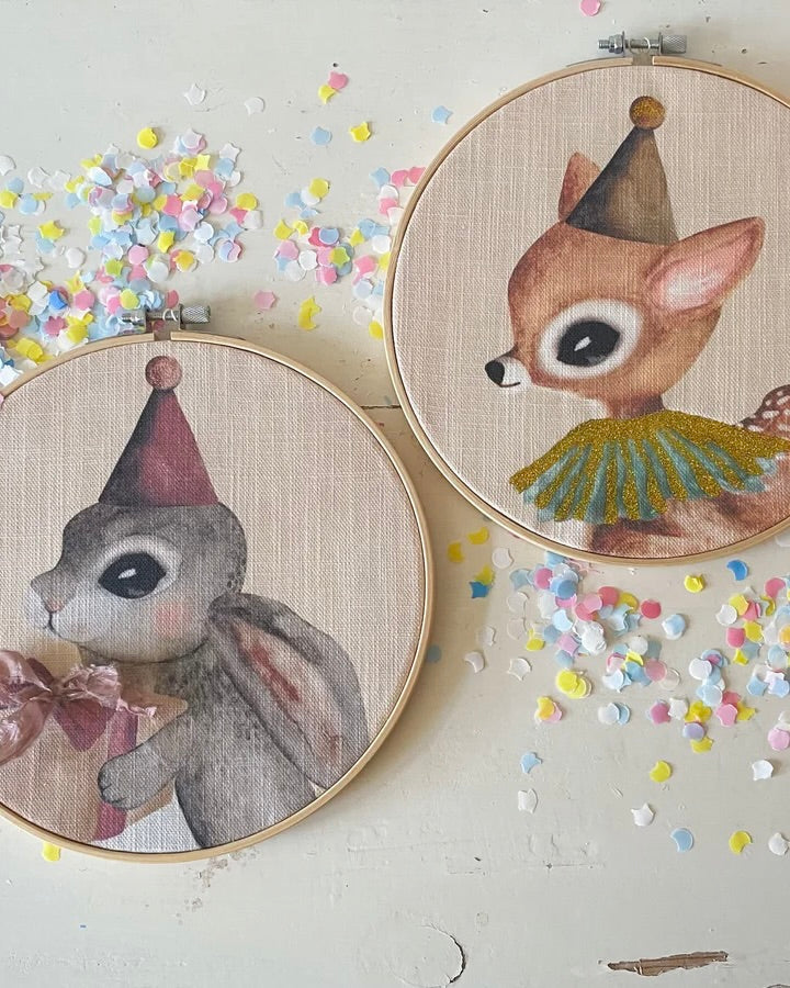 Tygtavla - Love DessinDesign