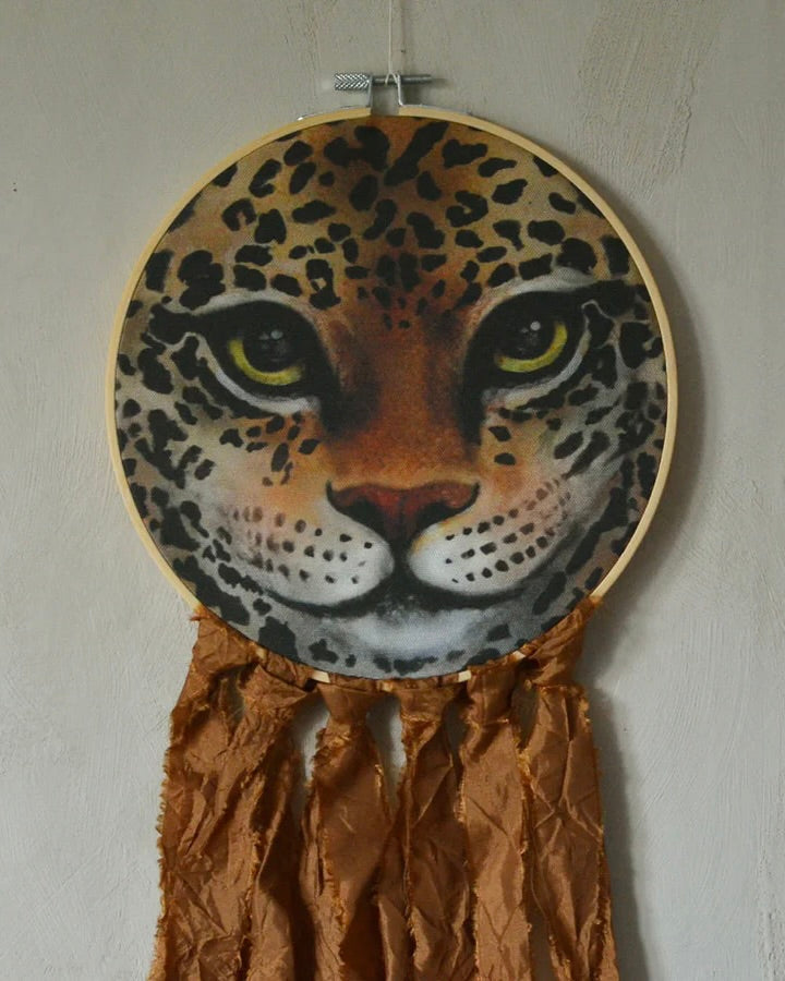 Tygtavla - Leopardansikte DessinDesign