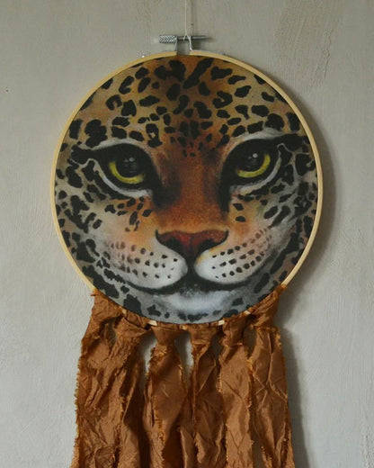 Tygtavla - Leopardansikte DessinDesign