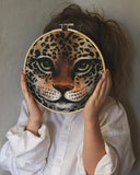 Tygtavla - Leopardansikte DessinDesign