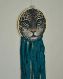 Tygtavla - Snöleopardansikte DessinDesign