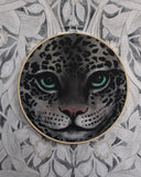 Tygtavla - Snöleopardansikte DessinDesign